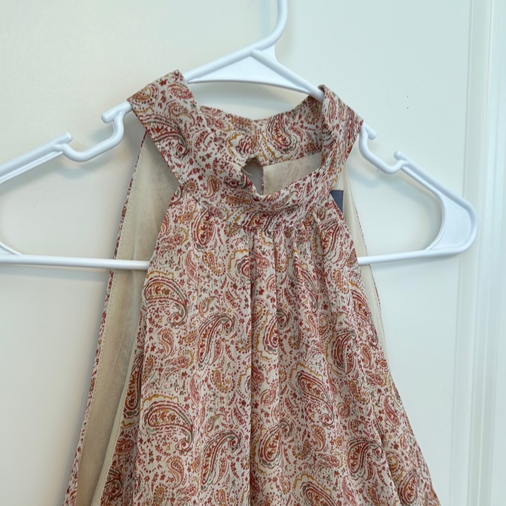 Pink Ruffled Halter Neck‎ Mini Sundress - Picture 3 of 9